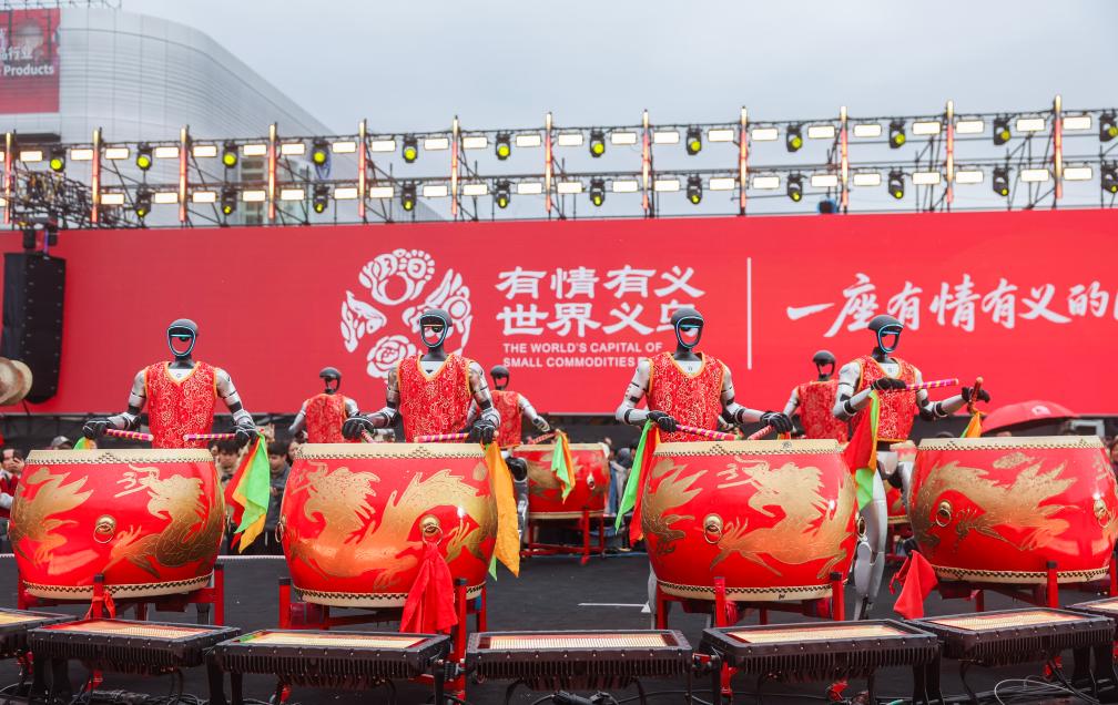 2026年2月28日，義烏全球數(shù)貿(mào)中心舉行新春開市儀式。